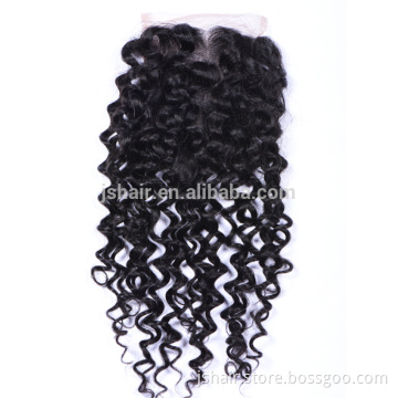 2016 hot products no tangle three part lace closure weaves